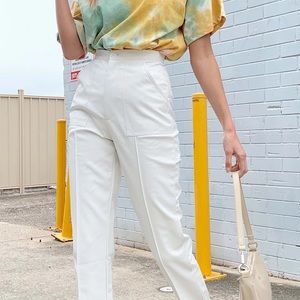 NWOT PRINCESS POLLY BLACK ENCORE LEATHER PANTS